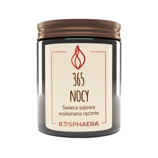 Sojowa świeca zapachowa - 365 nocy- 190g - Bosphaera