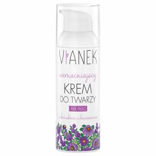 Wzmacniający Krem do Twarzy na Noc - 50ml - Vianek