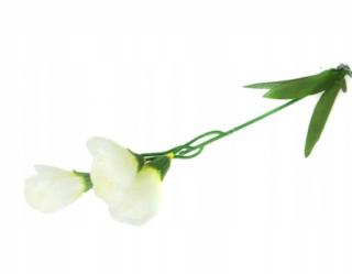 Krokus gałązka Cream sztuczne kwiaty jak żywe