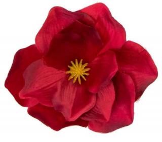 Magnolia główka kwiatowa Dk.Red sztuczne kwiaty