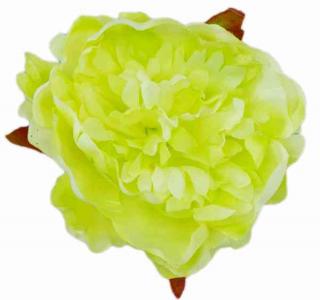 Peonia tafta główka Green sztuczne kwiaty jak żywe