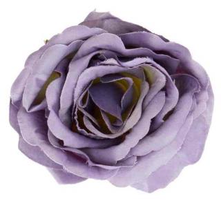 Róża główka wyrobowa Kwiat Dusty Violet sztuczne kwiaty