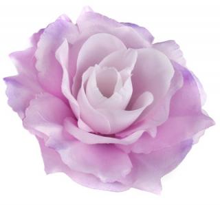 Róża satynowa główka Cream/Lilac/Violet