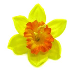 ŻONKIL główka kwiat yellow/orange sztuczne kwiaty jak żywe