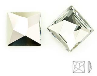 2420 Swarovski Asymmetric Square 10mm Crystal SI