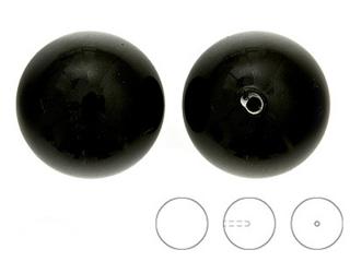 5818 Swarovski Mystic Black Pearl 10mm