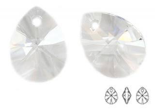 6128 Swarovski Xilion Mini Pear 12mm Crystal