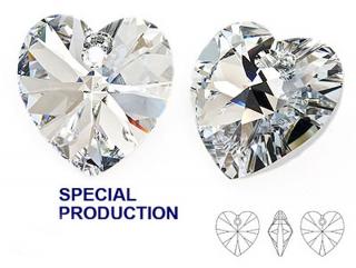 6228 Swarovski Xilion Heart 10mm Crystal CAL