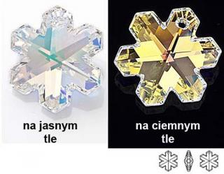 6704 Swarovski Snowflake 20mm Crystal AB