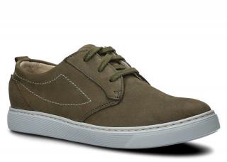 Półbut NAGABA 033 khaki samuel skórzany N-0331-EMSZ-29SA-0