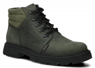 Trapery NAGABA 1122 khaki crazy skórzany N-1122-LMCZ-29CR