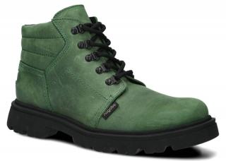 Trapery NAGABA 1122 zielony crazy skórzany N-1122-LMCZ-10CR