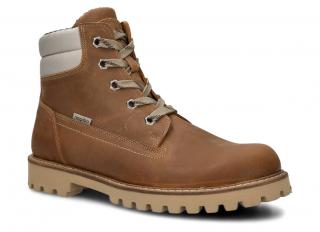 Trapery NAGABA 472 brąz crazy skórzany N-4720-GZBE-05CR