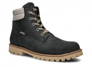 Trapery NAGABA 472 czarny crazy skórzany N-4720-GZBE-01CR