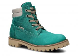 Trapery NAGABA 472 szmaragdowy crazy skórzany N-4720-GZBE-39CR