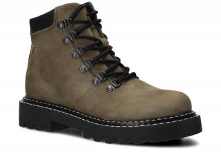 Trzewik damski EVENEMENT EV281 khaki samuel skórzany E-2810-SACZ-29SA-0