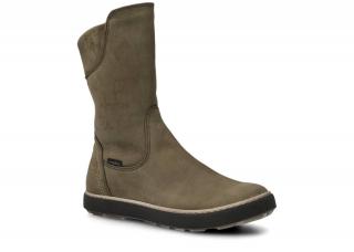 Trzewik damski NAGABA 051 khaki samuel skórzany N-0510-SQKR-29SA-4