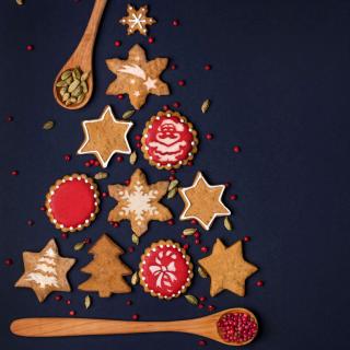 Zestaw szablonów do dekoracji ciasteczek Boże Narodzenie #2 - 6x6cm
