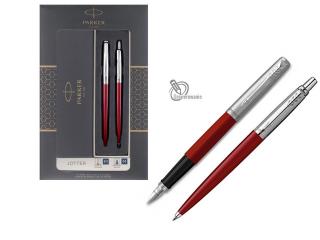 Pióro długopis Parker DUO Jotter Czerwony GRAWER