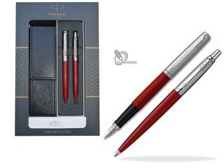 Pióro długopis Parker Jotter Czerwony ETUI GRAWER