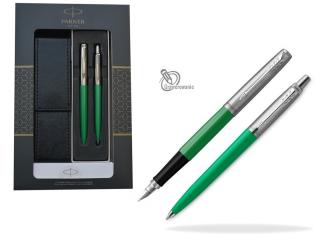 Pióro długopis Parker Jotter Zielony ETUI i GRAWER