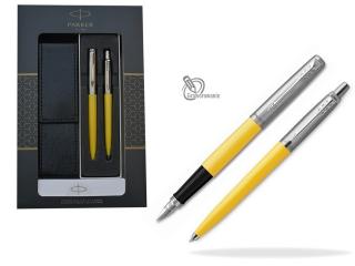 Pióro długopis Parker Jotter Żółty ETUI i GRAWER