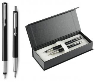 Pióro długopis Parker Vector GRAWER ETUI TABLICZKA