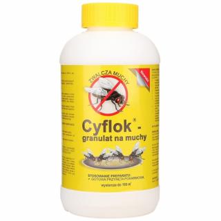 CYFLOK BARDZO SKUTECZNY GRANULAT NA MUCHY 250 G podobny do Muchostop