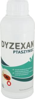 Dyzexan zwalczanie PTASZYŃCA piórojady ptaszyniec