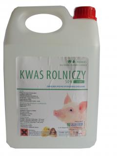 Kwas rolniczy, mlekowy jasny,przeciw biegunkom 5 kg