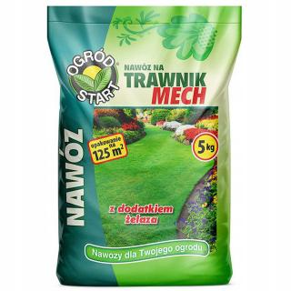 Nawóz do Trawy Trawnik Mech granulowany 5 kg/125m2