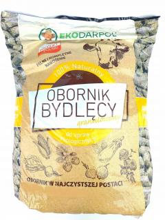 Obornik Bydlęcy Nawóz organiczny, naturalny  granulat 16 kg 20 l