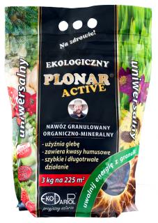 Plonar Active uniwersalny 3 kg nawóz organiczno-mineralny .