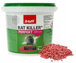 RAT KILLER granulat myszy,szczury,trutka 1 KG