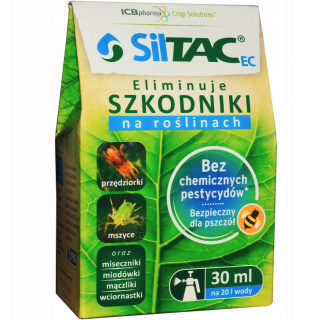 Siltac EC sprawdzony i skuteczny oprysk na OWOCE I WARZYWA na MSZYCE, PRZĘDZIORKI, WCIORNASTKI 30 ml