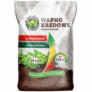 Wapno kredowe z magnezem granulowane 10 kg/ 140m