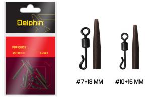 Delphin FDR Quick S / Set 5szt #10+16mm szybkozłaczka zestaw