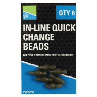 Łączniki Preston Method Feeder Quick Change Beads / 6 szt