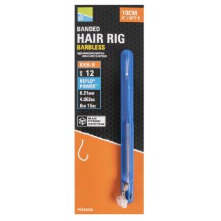 Przypony Preston KKH-B Mag Store Hair Rigs - 4" / BANDED / roz.10. z gumką