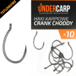 Teflonowe haki karpiowe CRANK CHODDY nr 4