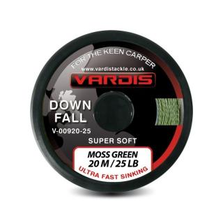 Vardis Down Fall super soft plecionka szybko tonąca Moss Green 25lb