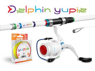 Zestaw dla dzieci Delphin YUPIE 240cm + 3T + 0,25mm