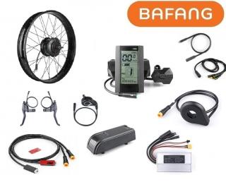 Elektryczny silnik zestaw do roweru 1000W 48V Tył kaseta Fatbike Bafang