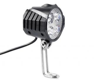 Lampka LED przednia do roweru elektrycznego 36V 48V