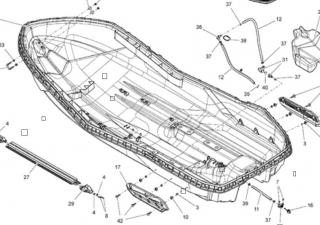 Kadłub Dolny Sea-Doo Spark