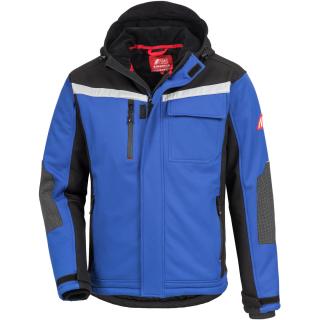 Kurtka robocza zimowa typu Softshell Nitras Motion Tex Plus 7181W, niebieska/czarna