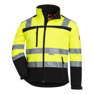 Kurtka Softshell Motion Tex Viz - żółta 7171 - 2XL