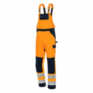 Ogrodniczki ostrzegawcze Nitras MT Viz, orange/navy - 106