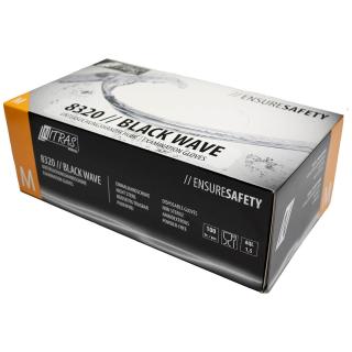 Rękawice jednorazowe Nitras 8320 Black Wive