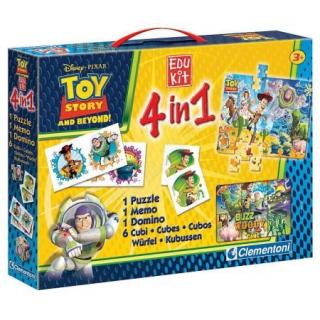 4 IN 1 TOY STORY (Puzzle ,Memory, Domino )